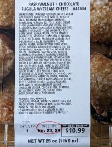 Costco Bakery Rugula (Kirkland) Review • Snarkle-Sauce on Wry