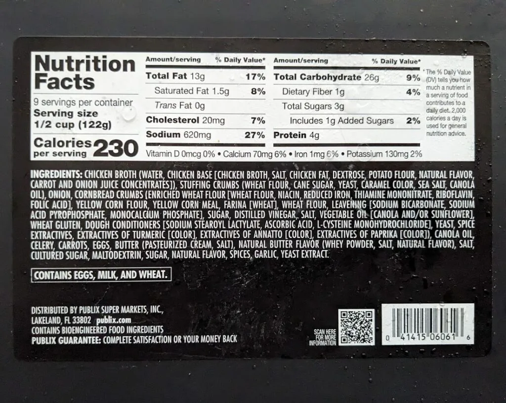 Publix Heat & Serve Turkey Dinner Review  Snarkle-Sauce on Wry