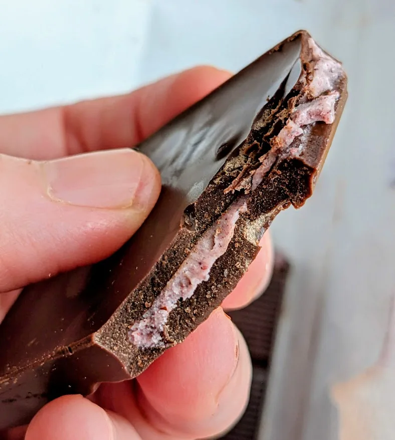 Aldi Mixed Berry Dark Chocolate Bar • Snarkle-Sauce on Wry