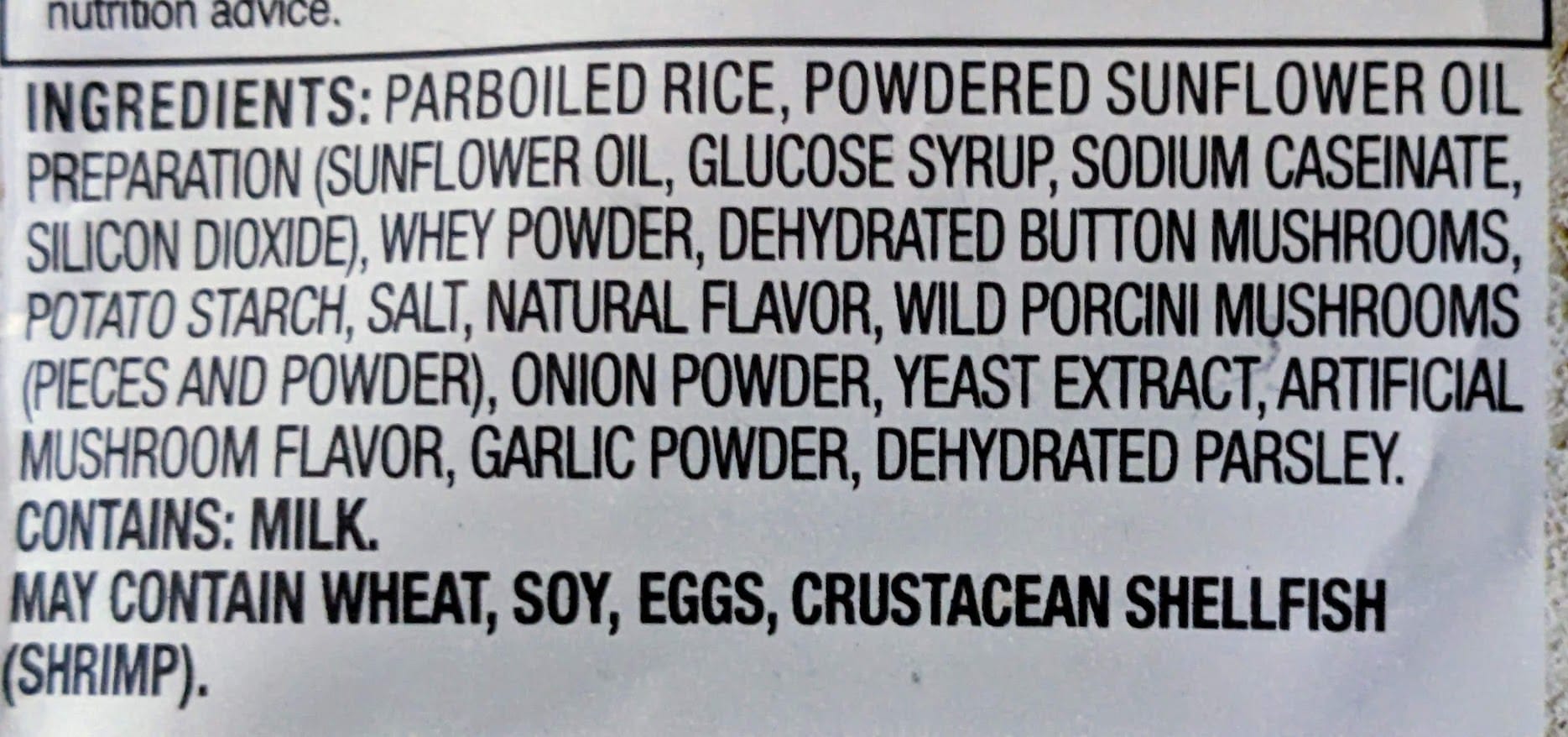 Aldi Mushroom Risotto Review • Snarkle-Sauce on Wry