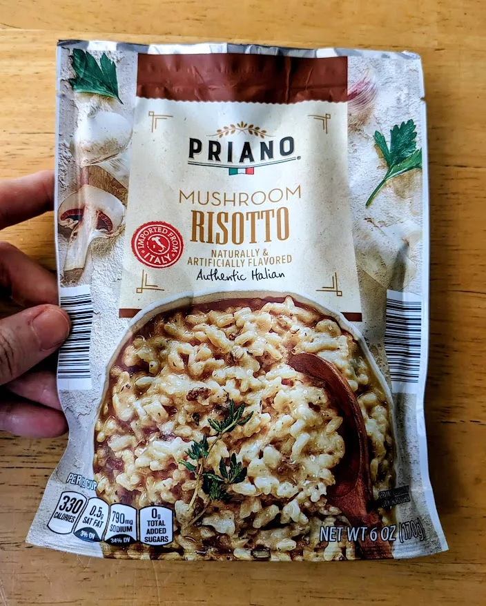 Aldi Mushroom Risotto Review • Snarkle-Sauce on Wry