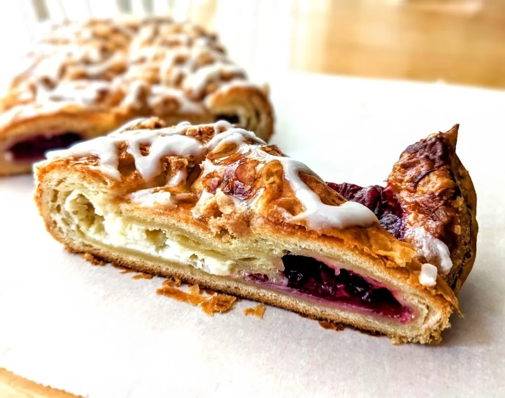 Costco Cherry Cheese Danish Review • Snarkle-Sauce on Wry
