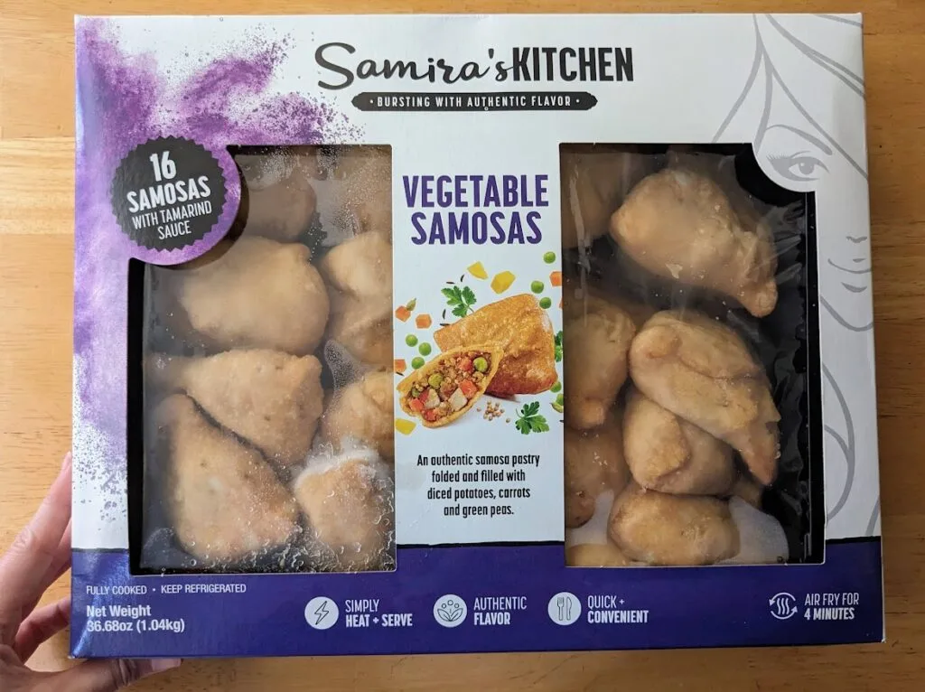 Samira's Kitchen Vegetable Samosas Review • Snarkle-Sauce on Wry