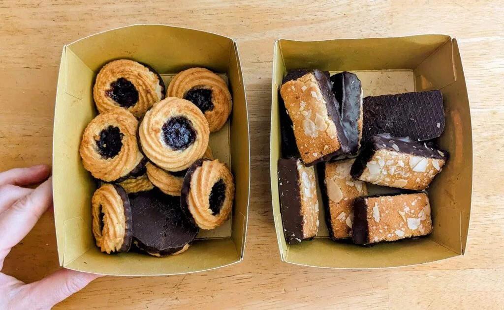 Aldi Marzipan & Almond Cookies Review • Snarkle-Sauce on Wry