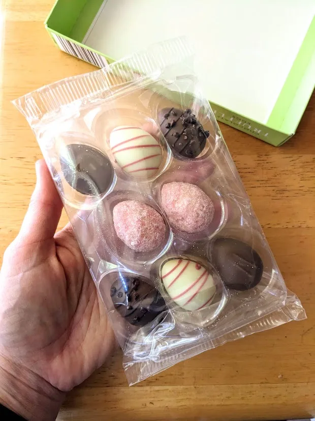 Aldi Chocolate Truffle Easter Eggs Review • Snarkle-Sauce on Wry